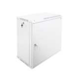 Шкаф  телекоммуникационный настенный разборный ЭКОНОМ 18U (600x350) дверь металл