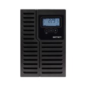 ИБП Онлайн, мощность 1000/900 ВА/Вт, напольный, LCD дисплей, управляемые розетки, IEC13 - 4 шт., встроенные АКБ