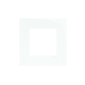 Одиночная рамка, белый