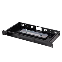 Кросс стационарный, со сплайс-кассетой, 2U, под 6 планок, 48, цвет черный