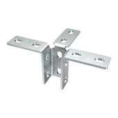 Соединитель угловой трехсторонний для STRUT-профиля EZ IEK