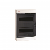 Щиток настен.с дверц.24мод.,IP41,бел.,с усил клем.блок.2х87308