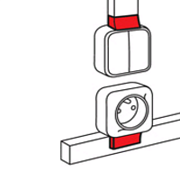 Адаптер QUTEO к/к 20x12 METRA