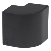 ELECOR Угол внешний КМН 20х10 черный (4шт/компл) IEK