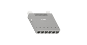 Кассетный модуль-вставка NIKOMAX, для панели серии CJ, 1 слот, 6 портов, Кат.6 (Класс E), 250МГц, RJ45/8P8C, 110/KRONE, T568A/B, неэкранированный, сер