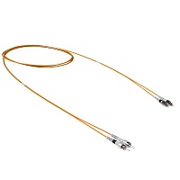 Оптический коммутационный шнур переходной Duplex ST-UPC/FC-UPC, 50/125 OM2, 2 м