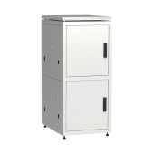 ITK LINEA N Шкаф двухсек. 24U 600х800мм дв. мет. сер.