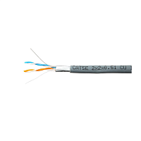 Кабель витая пара кат. 5е SkyNet Standard FTP indoor 2x2x0.5 Cu.