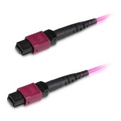 Патч-корд волоконно-оптический МРО (мама)-МРО (мама), тип B, 12 волокон, 50/125 (OM4), 40/100G, LSZH, 5 м