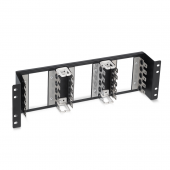 19" опорная рама 2/10, на 15 плинтов, 3U