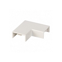 Поворот 90 гр. (20х10) (4 шт) белый EKF-Plast 