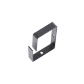 Органайзер кабельный одинарный 90х65 мм, цвет черный