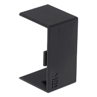 ELECOR Соединитель на стык КМС 100х60 черный (2шт/компл) IEK