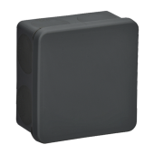Коробка расп. КМ42455 о/п 100х100х50мм IP67 8 вв. черная IEK
