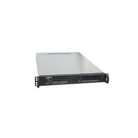 Корпус cерверный 19" 1U, RM (ДxШxВ)мм: 550x430x44.5, 1x5.25"+2x3.5"HDD или 4x3.5"HDD, без блока питания