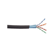 ITK Витая пара F/UTP кат.6 4х2х23AWG solid LDPE черный (305м)