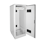 ITK Шкаф уличный 19" 24U 720x860, IP55 металл двери, серый