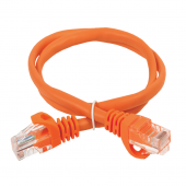 ITK Коммутационный шнур кат. 6 UTP LSZH 3м оранжевый