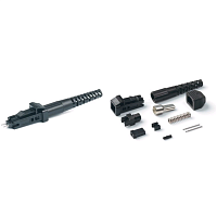 Разъем клеевой MTRJ(папа), MM(для многомодового кабеля), 1.8 мм, (черный)