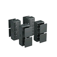 Комплект угловых элементов с пластиковыми заглушками, В =200 мм, 1 кмп =4 шт.