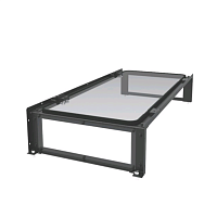 Подвесная крыша холодного коридора, для шкафов Z-SERVER шириной 800 мм, черная (RAL9005)