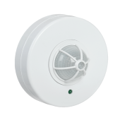 Датчик движения ДД 024 белый, макс. нагрузка 1100Вт, угол обзора 120-360гра, дальность 6м, IP33, ИЭК