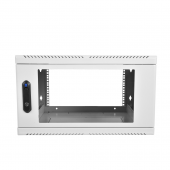 Шкаф  телекоммуникационный настенный 9U (600x480) дверь стекло