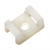 Площадка ПМ 22х16х6мм под винт белая (100шт) IEK