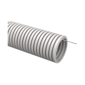 Труба гофр.ПВХ d 16 с зондом (10 м) IEK