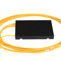Сплиттер планарный NIKOMAX 1x4, одномодовый 9/125мкм, стандарта G657.A1, SC/APC, стандартный корпус, с равным коэффициентом деления, 2 мм