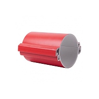 Труба разборная ПВХ d110 мм (3 м) 750Н красная EKF-Plast