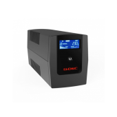 Линейно-интерактивный ИБП, Info, 1200VA/720W, 4xIEC C13, USB + RJ45, LCD, 2x7Aч