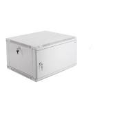 Шкаф  телекоммуникационный настенный разборный ЭКОНОМ 6U (600x350) дверь металл