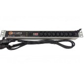 BONCH-ATS/PDU Блок розеток  с функцией АВР для  19 дюймого шкафа 8A-9C13-Аm-C14/C14