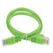ITK Коммутационный шнур кат. 6 UTP PVC 7м зеленый