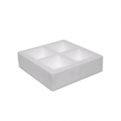 Полистироловый блок для коробки под заливку