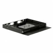 Бокс оптический универсальный 19" выдвижной, с полкой, от 8 до 24 портов (SC, duplex LC, ST, FC), со сплайс 