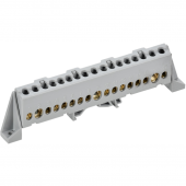 TEKFOR Шина L "фаза" в комб. изол. "Стойка" 8х12-17-Ср IEK