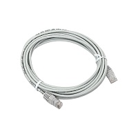 Патч-корд TERACOM Cat.5E (1Гбит/с) неэкранированный UTP оболочка PVC серый (5м)