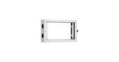 Пристенная поворотная секция NIKOMAX 19", 6U, Ш600хВ370хГ156мм, 1 пары L-образных монтажных направляющих, серый RAL 7035.