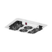 Вентиляторный блок TLK для напольных шкафов серий TFR, TFL, TFA, 6 вентиляторов, без шнура питания, серый