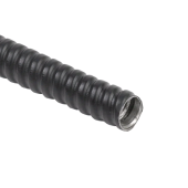 Металлорукав Р3-ЦПнг-50 (20м) с протяжкой черный IEK