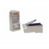 Коннектор RJ-45, FTP, Кат.5e, 50µ, универсальный, уп-ка 100 шт.