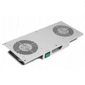 Вентиляторный модуль потолочный, 2 вентилятора с термодатчиком без шнура питания 35С ВМ-2П ССД