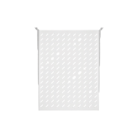 Полка фронтальная TLK, 19", 2U, глубиной 600мм, крепеж в комплекте, серая