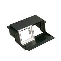 Суппорт на 2 модуля 45х45 для люка Q02KD изолирующий 