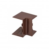 Угол внутренний (40х25) (4 шт) темное дерево EKF-Plast 