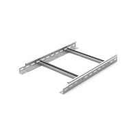 Лестничный лоток замковый 400х50х3000, толщ. 1,2 мм, Сендзимир цинк