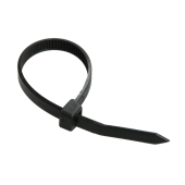 Хомут 2,5х100мм нейлон черные (100шт) ИЭК