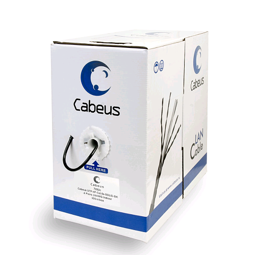 UTP-4P-Cat.5e-SOLID-BKUTP-4P-Cat.5e-SOLID-BK